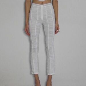 I am Gia Ophelia Pant in White